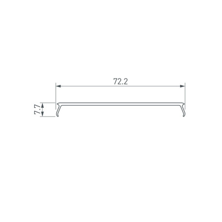 Рассеиватель Arlight W70-S-2000 Opal 041754