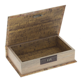 Шкатулка-книга с кодовым замком, L17,5 W7 H27 см (785397)