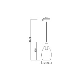 Подвесной светильник Vele Luce Placido VL5055P14