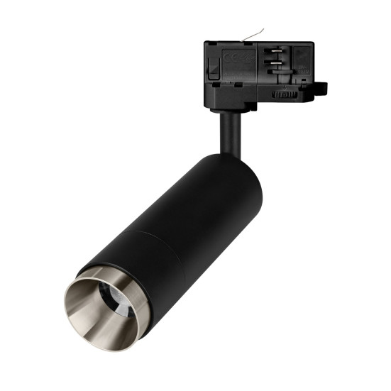 Светильник LGD-GESTIA-TRACK-4TR-R51-10W Warm3000 (BK-NI, 25-50 deg, 230V) Arlight 059385