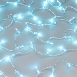 Уличная светодиодная гирлянда Ardecoled нить 230V лазурь ARD-String-Classic-1000-Clear-100Led-Pulse Azure 031644