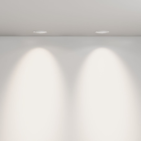 Встраиваемый светодиодный светильник Maytoni Technical Downlight Lens DL105-12W4K-W