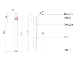 Бра Kink Light Эванте 08456W,19