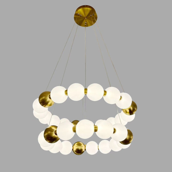 Люстра подвесная Alfa Light F1824-12 600*600*1500mm LED/70W/3000K