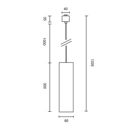 Трековый светильник Maytoni Technical Focus TR025-1-GU10-W