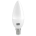 Лампа светодиодная IEK E14 9W 4000K матовая LLE-C35-9-230-40-E14
