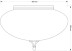 Потолочная люстра KUTEK DECOR KLOSZ DEC-PLM-3(N)