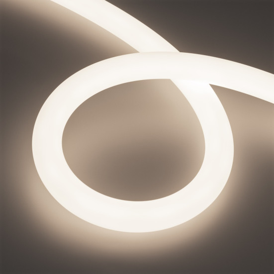 Светодиодная лента герметичная MOONLIGHT-TOP-A336-D30mm 24V Day4000 (14.4 W/m, IP65, 5m, wire x1) Arlight 050486