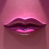 Настенный декор Imperium Loft Lips Wall Accessory Red 106644-22