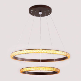 Подвесной светодиодный светильник Ambrella light Orbital Crystal FF11