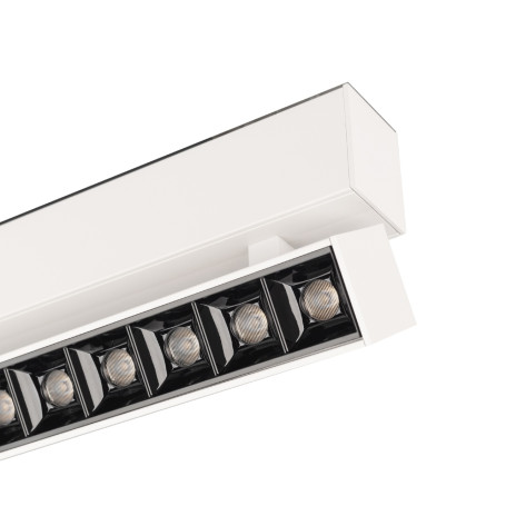 Трековый светодиодный светильник для магнитного шинопровода Arlight Mag-Laser-Fold-45-S480-18W Warm3000 026976