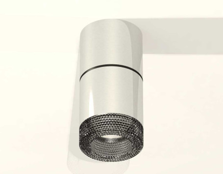 Комплект накладного светильника Ambrella light Techno Spot XS7405042 PSL/BK серебро полированное/тонированный (C7405, A2071, C7405, N7192)