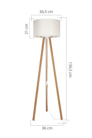 Торшер Toplight Posy TL1617S-01PN