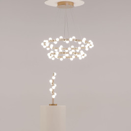 Подвесная светодиодная люстра Maytoni Tessara MOD081PL-L84G3K