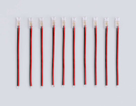 Соединитель гибкий односторонний AMBRELLA LIGHT ILLUMINATION COB 12/24V для лент 5mm (2 конт.) (10шт. в комплекте) GS7373