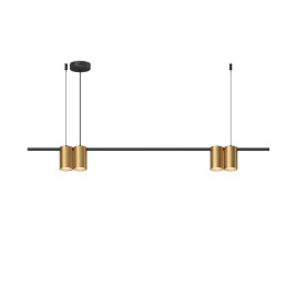 Подвесная люстра Denkirs Orbit DK4061-BK+SG