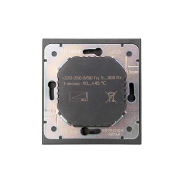 Светорегулятор STRONG (диммер) 300Вт с/у графит KRANZ KR-78-0732-6