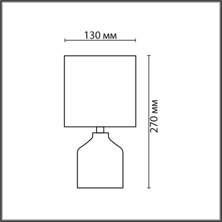 Настольная лампа Lumion County Inina 8175/1T