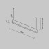 Линейный светильник Maytoni Technical LL312043