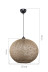 Подвесной светильник Toplight Lizbeth TL1612H-01BG