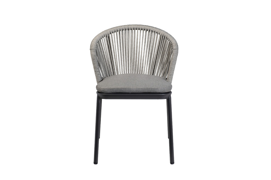 Кресло уличное &quot;Верона&quot; темно-серое