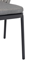 Кресло уличное &quot;Верона&quot; темно-серое