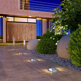 Встраиваемый светодиодный светильник Elektrostandard MRL LED 1105 алюминий a050601