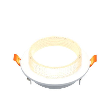 Встраиваемый светильник General Асцендио круглый белый GCL-GX53-H38 662728