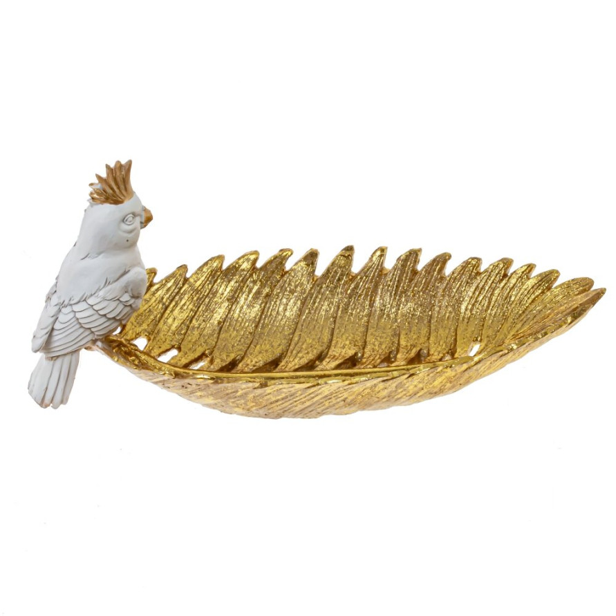 Блюдо декоративное, L23 W11 H11 см