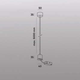 Подвод питания Denkirs Smart Base TR2124-WH