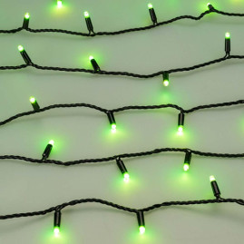 Уличная светодиодная гирлянда Ardecoled нить 230V разноцветная ARD-String-Classic-10000-Black-100Led-Live RGB-DMX 031742