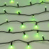 Уличная светодиодная гирлянда Ardecoled нить 230V разноцветная ARD-String-Classic-10000-Black-100Led-Live RGB-DMX 031742