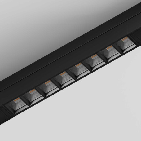 Трековый линейный светильник направленного света Hesby Lighting Skylite Однофазный, 342 мм-3000К, 20Вт, чёрный HSBL_0142