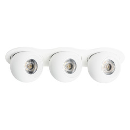 Комплект из светильника и рамки Lightstar Intero Ball (217636+217062+217062+217062) i636626262