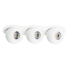 Комплект из светильника и рамки Lightstar Intero Ball (217636+217062+217062+217062) i636626262