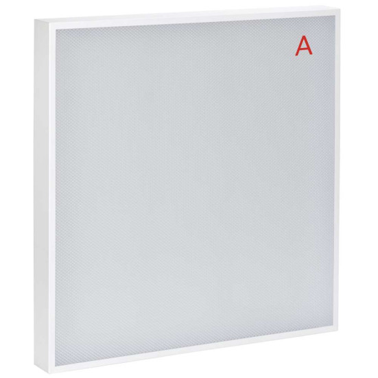LIGHTING PRO Светильник светодиодный ДВО 1002A 40Вт 4000К Ra&amp;gt;90 IP40 595х595мм призма БАП 3ч IEK LTP-DVO0-1002A-40-40-K01