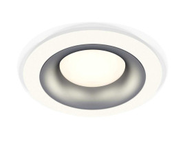 Комплект встраиваемого светильника Ambrella light Techno Spot XC7621004 SWH/MCH белый песок/хром матовый (C7621, N7013)