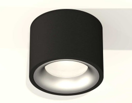 Комплект накладного светильника Ambrella light Techno Spot XS7511023 SBK/MCH черный песок/хром матовый (C7511, N7013)