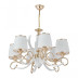 Подвесная люстра Arte Milano Florentia-3857 303857/6 Wh/Gd