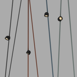 Трековый светодиодный светильник Denkirs Belty Spot DK5541-BK