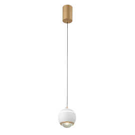 Подвесной светодиодный светильник Crystal Lux Caro SP Led White
