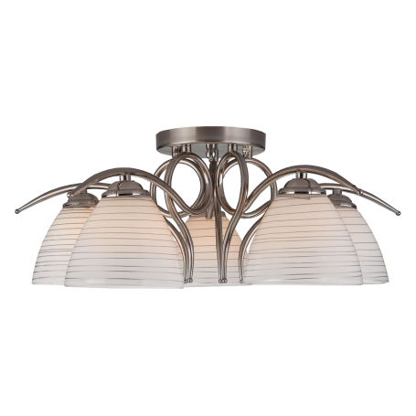 Потолочный светильник Eurosvet 30121/5 сатин-никель