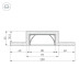 Профиль декоративный Arlight ARL-Line-80-2000 027730