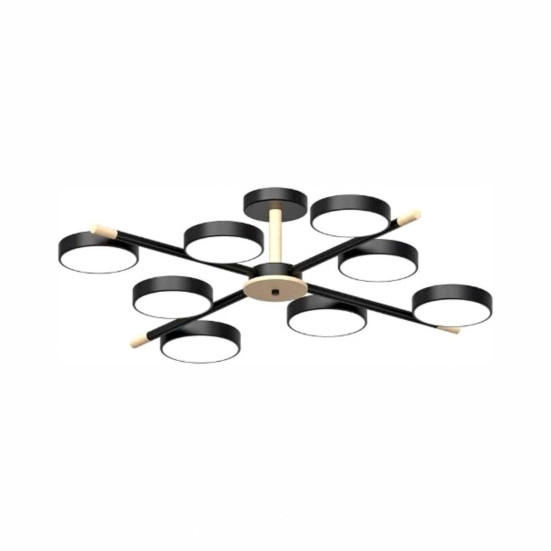 Потолочный cветильник LED4U L3209-860 BK
