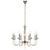 Подвесная люстра iLamp Vibe P9474-8 Nickel