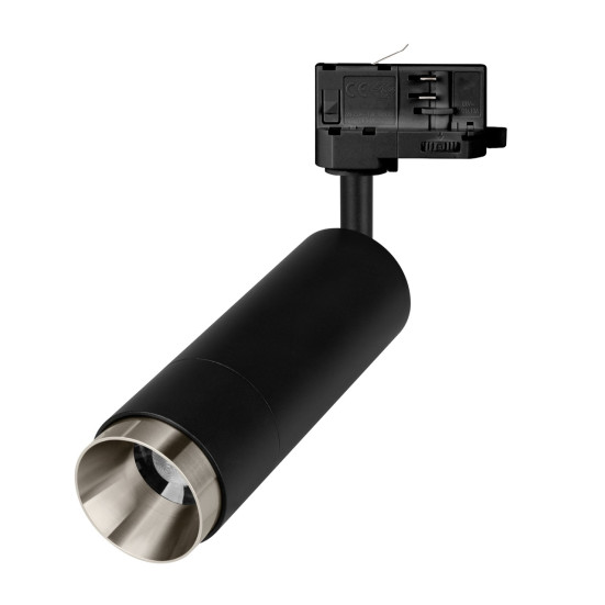 Светильник LGD-GESTIA-TRACK-4TR-R56-15W Warm3000 (BK-NI, 20-45 deg, 230V) Arlight 059388