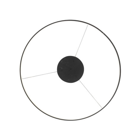 Подвесная люстра Nowodvorski Circolo Led M Black 10862