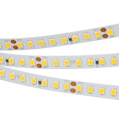 Светодиодная лента Arlight 12W/m 160LED/m 2835SMD теплый белый 5M 024539(2)
