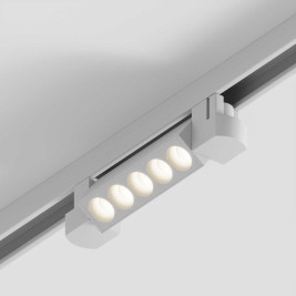Трековый линейный светильник направленного света Hesby Lighting Skylite Однофазный,213мм- 3000К, белый HSBL_0050