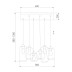 Подвесная люстра TK Lighting 3176 Marco Brown